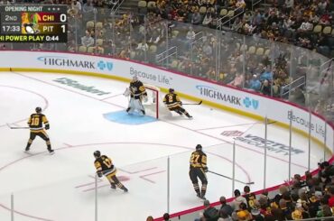 Ryan Graves "hip-check" on Lukas Reichel