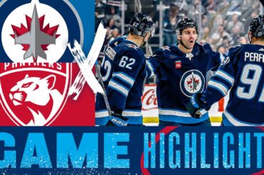 Winnipeg Jets vs. Florida Panthers - Game Highlights
