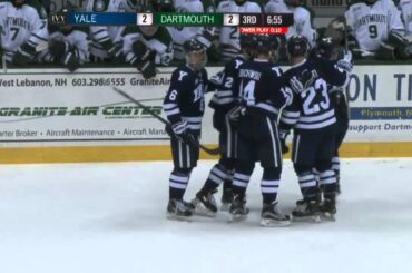 Highlight: Ryan Hitchcock Scores Game-Winning Goal at Dartmouth