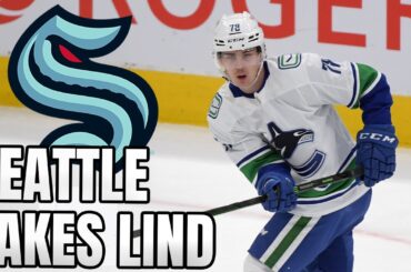Seattle Kraken Select Kole Lind from Canucks in Expansion Draft
