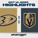 NHL Highlights | Ducks vs. Golden Knights - October 14, 2023