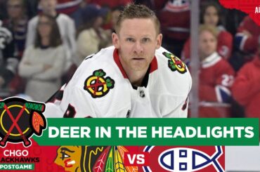 Tyler Johnson Scores Twice, Not Enough for Blackhawks vs Canadiens | CHGO Blackhawks Postgame