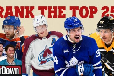 RANKING THE TOP 25 PLAYERS IN THE NHL | BARDOWN PODCAST