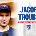 New York Rangers: Jacob Trouba Postgame Media Availability | October 14, 2023