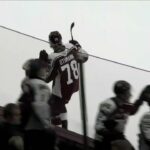 Brennan Othmann pounces on a loose puck and scores the eventual GW Goal late in game 3