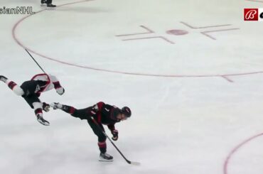 Dmitri Orlov's great hit against Joseph vs Senators (11 oct 2023)