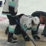 Brett Howden head hit on Brandon Tanev