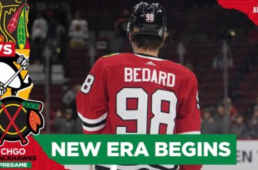 Connor Bedard & Chicago Blackhawks Open Season vs the Pittsburgh Penguins | CHGO Blackhawks Pregame