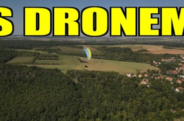 Paragliding Karlík - létání s dronem (10.9.2023)