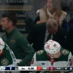 Pat Maroon hit in head with puck