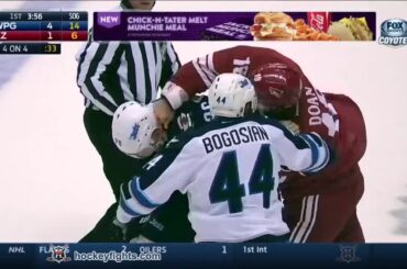 Blake Wheeler vs Shane Doan Oct 9, 2014