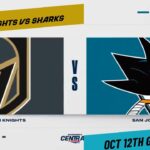Golden Knights spoil the Sharks opener with a 4-1 victory