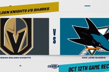 Golden Knights spoil the Sharks opener with a 4-1 victory