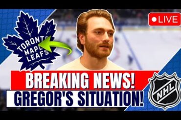 🏒🚨 LEAFS NEWS! UPDATES ON NOAH GREGOR IN THE LEAFS! NHL NEWS! TORONTO MAPLE LEAFS NEWS