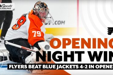 Flyers open up 2023-24 season with impressive win over Ivan Provorov and the Blue Jackets