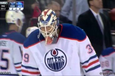 Rangers vs Oilers - 12/15/15 - Jesper Fast empty net goal
