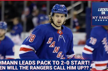 Brennan Othmann crushing the AHL! When do the Rangers call him up?? Rangers battle Coyotes tonight!!