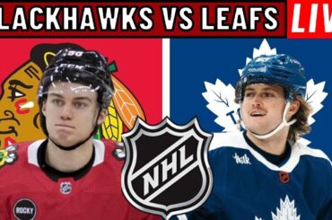 Chicago Blackhawks vs Toronto Maple Leafs LIVE | NHL STREAM - 2023-2024 Hockey Season