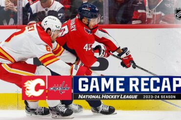 Flames @ Capitals 10/16 | NHL Highlights 2023