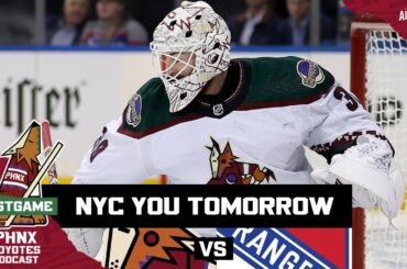 Clayton Keller scores Arizona Coyotes’ lone goal in 2-1 loss to New York Rangers