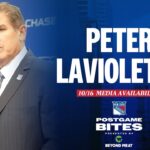 New York Rangers: Peter Laviolette Postgame Media Availability | October 16, 2023