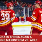 Matt Coronato Shines while Yegor Sharangovich Slips. Let's Talk Jacob Markstrom vs Dustin Wolf