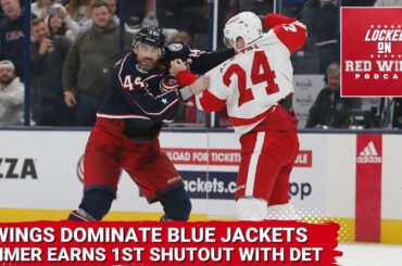 James Reimer Earns Shutout in Columbus as Detroit Red Wings Dominate Blue Jackets!