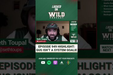 Locked on Wild Episode 949: Filip Gustavsson is NOT a system goalie. #minnesotawild #mnwild
