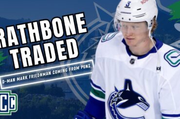 CANUCKS TRADE JACK RATHBONE TO PENGUINS FOR D-MAN MARK FRIEDMAN