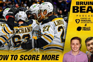How Bruins Can GENERATE More Scoring | Bruins Beat