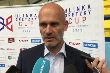 Karel Beran po přohře 1:7 s Kanadou