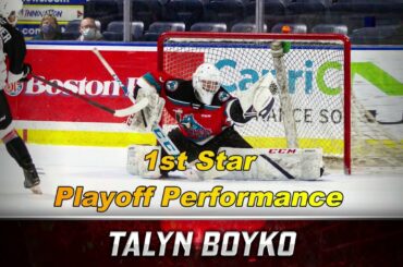 Talyn Boyko - 1st Star Playoff Performance