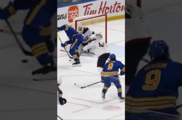 Kyle Okposo & Zach Benson Connect for Give-and-Go Goal vs Columbus Blue Jackets🤯