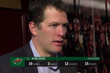 Ryan Suter on the Wild's depth and power play