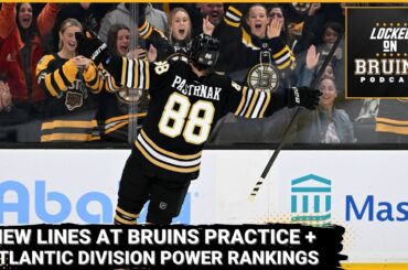 Poitras paired with Marchand on new-look Bruins lines + Atlantic Division Power Rankings