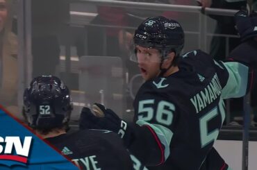 Kailer Yamamoto Roofs Beauty From Sharp Angle To Give Kraken Lead In Home Opener