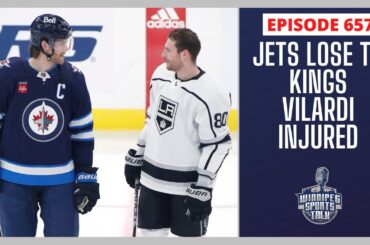 Gabe Vilardi out 4-6 weeks with MCL sprain,  Winnipeg Jets lose 5-1 to LA Kings