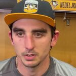 Alex Nedeljkovic on the Penguins’ scorching third period in win over Flames