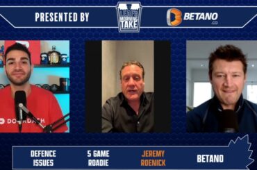 JEREMY ROENICK DISHES ON THE MAPLE LEAFS | Leafs Morning Take - Oct. 18, 2023