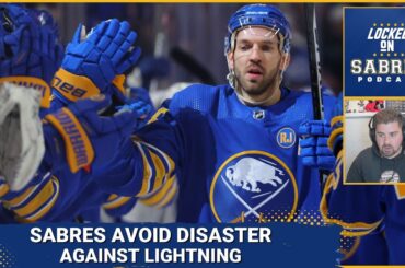 Sabres avoid disaster against Lightning