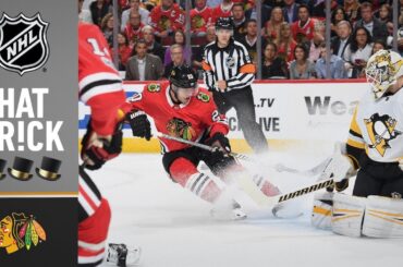 Brandon Saad opens the season with a hat trick