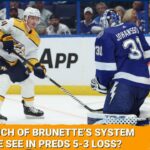 How Much of Andrew Brunette's New System Did We Glimpse in Predators Loss to Tampa Bay?