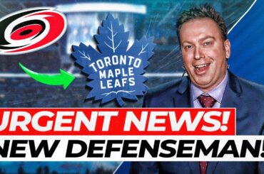 BREAKINGT NEWS! JUST HAPPENED! NEW DEFENSEMAN IN TORONTO! FRIENDS OF LEAFS NATION!