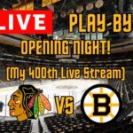 LIVE: Chicago Blackhawks VS Boston Bruins Scoreboard/Commentary!