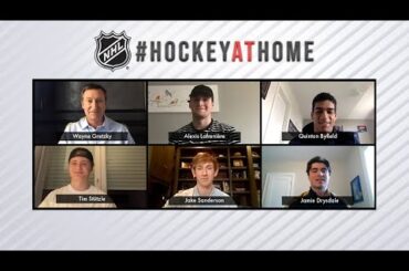 Hockey at Home: Episode 5 - Wayne Gretzky interviews top prospects
