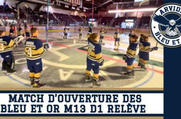 Match d’ouverture du 8 octobre : Bleu et Or VS Aigles de Roberval