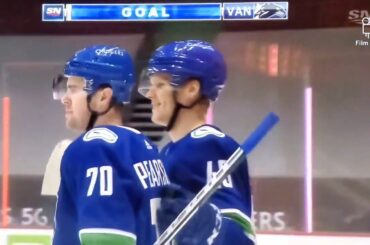 Olli Juolevi First Career NHL Goal Vs Ottawa Senators