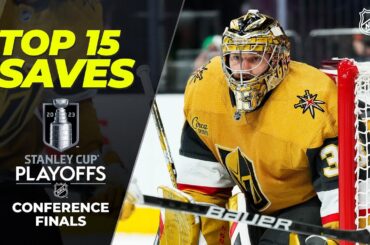 Top 15 Saves of the Conference Finals | 2023 Stanley Cup Playoffs