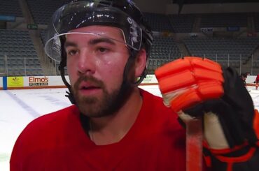 Komets forward Jack Dugan full practice interview 10/17/2023