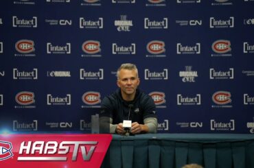 Head coach Martin St-Louis addressed the media on Thursday | LIVE PRESS CONFERENCES